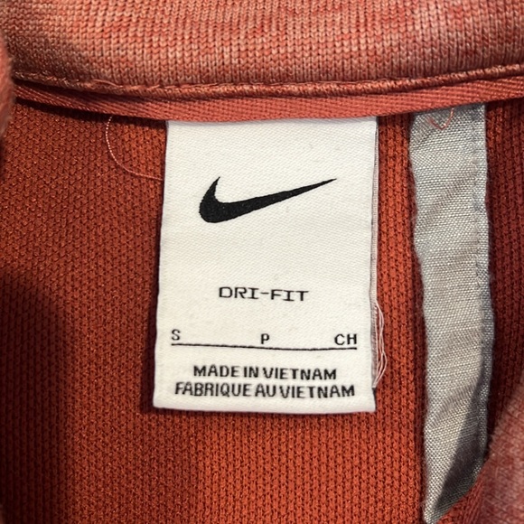 MENS NIKE HALF ZIP LONG SLEEVE Sweatshirt , small - Picture 3 of 5